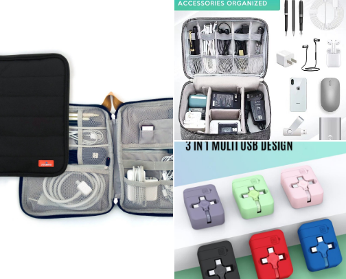 Stop Tangles Cables and Organize Your Tech cover photo collage