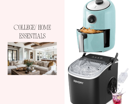 College & Home Essentials cover photo collage