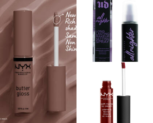 Makeup & Nail Care Essentials cover photo collage
