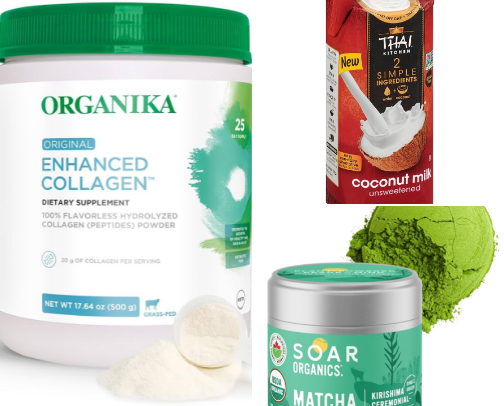 Matcha essentials cover photo collage