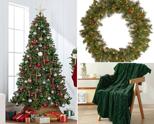Christmas decor faves!!! cover photo collage