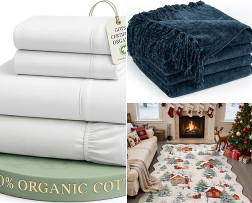 Warm & Cozy Christmas Essentials for Hostesses & Homebodies cover photo collage