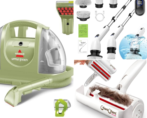 Cleaning Must Haves!! cover photo collage