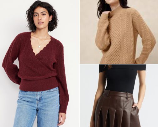 Stylish Fall Tops You’ll Want in Your Closet This Season cover photo collage