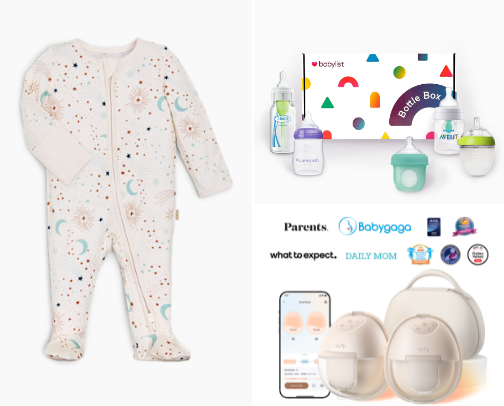 New Born Must-Haves cover photo collage