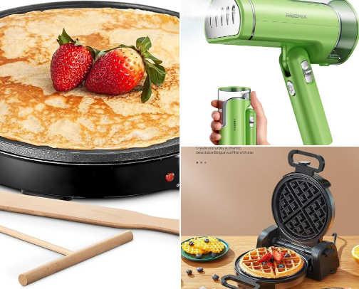 Reemix Crepe Maker cover photo collage