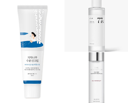 Favorite Korean Skincare cover photo collage