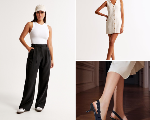 corporate baddie fits cover photo collage