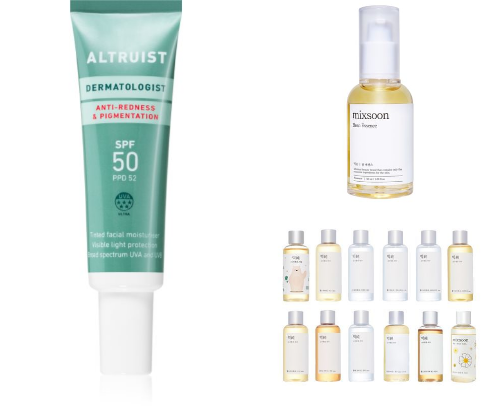 ‼️All the products that cured my facial redness‼️ cover photo collage