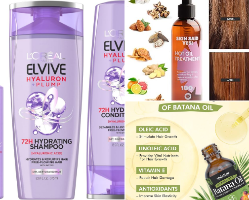 Hair care 101 cover photo collage