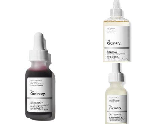 Best products from The Ordinary cover photo collage