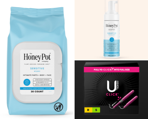 Womanhood items! cover photo collage