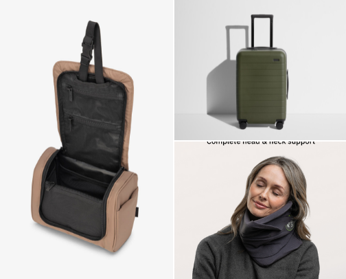 Travel Essentials cover photo collage