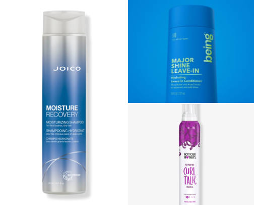 Holy grail for wavy hair types cover photo collage
