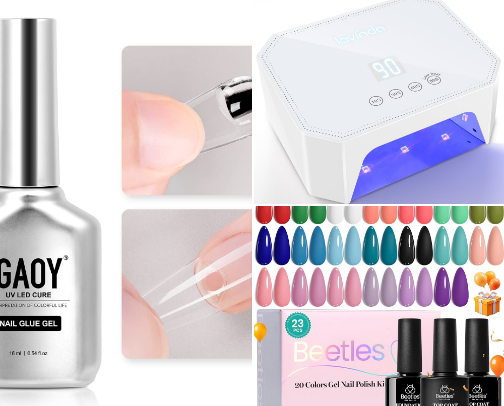 DIY Nails cover photo collage