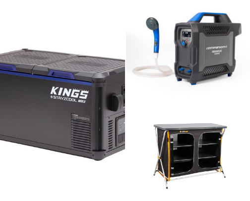 Camping/4wd must haves cover photo collage