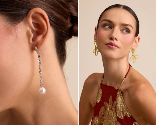 Tired of Pricey Accessories? These Under $15 Earrings Look Way More Expensive cover photo collage