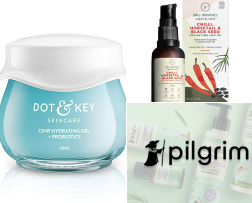 My favourite Indian skincare brands cover photo collage