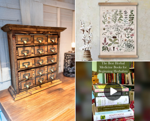 Apothecary cover photo collage
