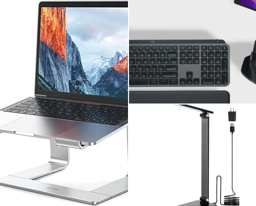 💼Work / Desk Essentials cover photo collage