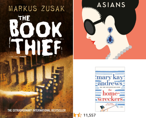 books to get you out of the reading funk cover photo collage