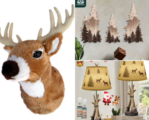 Boys Forest/Hunting Themed Bedroom cover photo collage