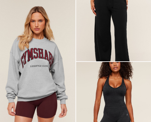 Gymshark Mid Season Sale cover photo collage