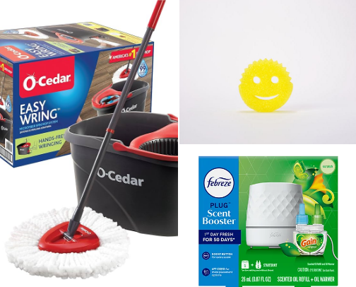 Cleaning cover photo collage