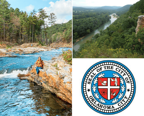 Places to Visit in Oklahoma cover photo collage