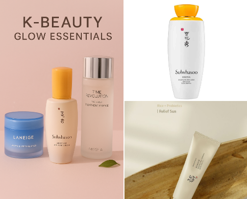🌙✨ 15 K-Beauty Products That Make Your Skin (and Mood) Glow ✨🌙 cover photo collage