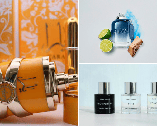 Parfum & Body mist cover photo collage