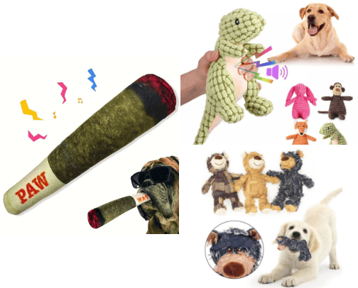 Engaging Dog Toys: Keep Your Pup Happy and Active! 🐶✨️ cover photo collage