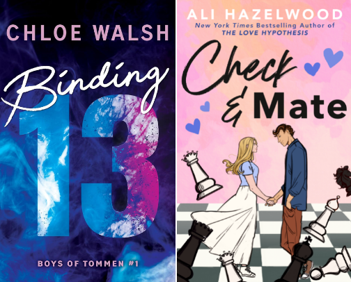 Contemporary romance books that I've rated as 4 or more stars cover photo collage