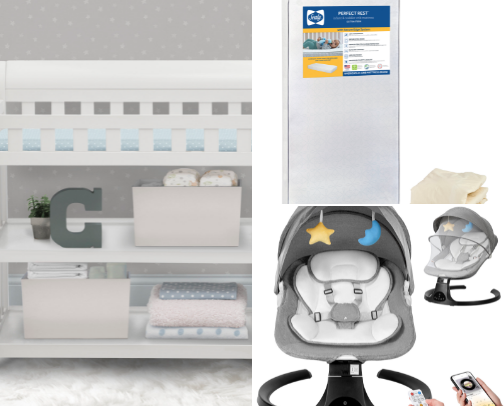 baby room furniture cover photo collage