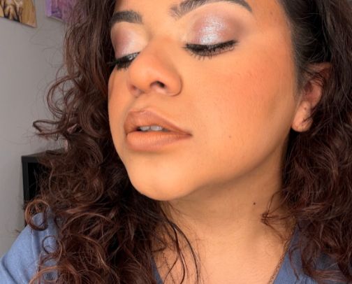 GET THE LOOK | Bronzy glam cover photo collage