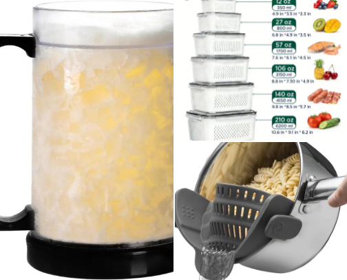 Kitchen items that I love. cover photo collage