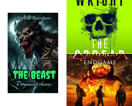 Chilling Horror Reads: Ghosts, Zombies & More cover photo collage
