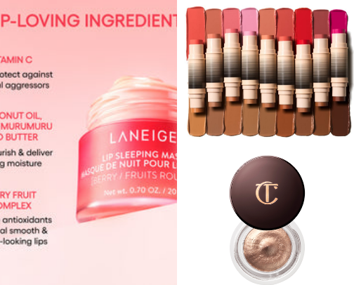 My favorite beauty recs cover photo collage