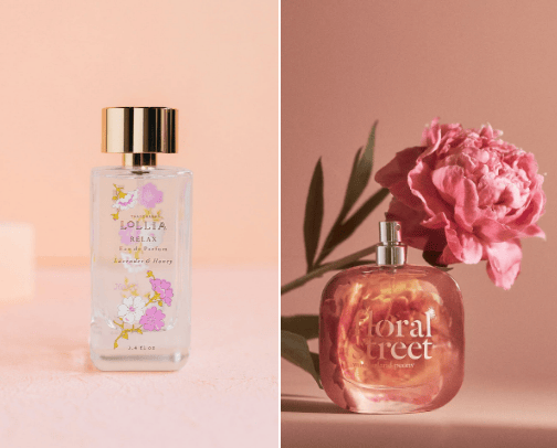 Women's perfumes🌺 cover photo collage