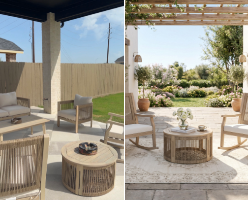 Patio Finds cover photo collage