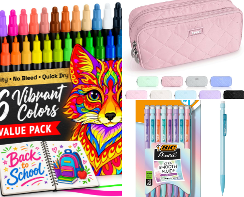 School Must- Haves cover photo collage