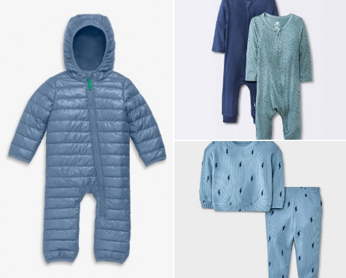 Baby Boy 0-6 Month Clothing Favs cover photo collage