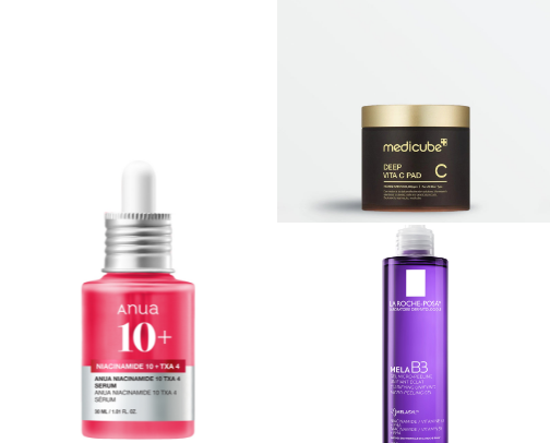 My favourite skincare products✨ cover photo collage