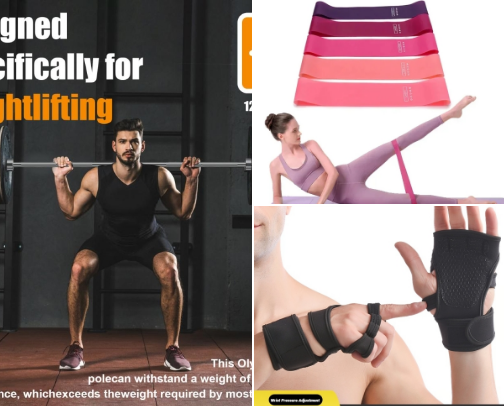Fitness Equipment 🏋‍♀️🏋 cover photo collage