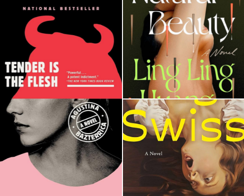 Dirty, Dark, Messy (sometimes spooky) books to read cover photo collage