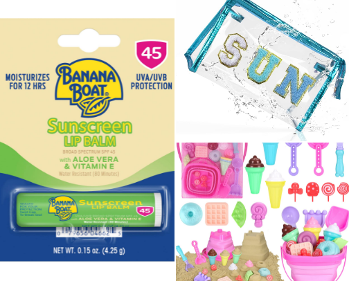 Beach Trip Essentials cover photo collage