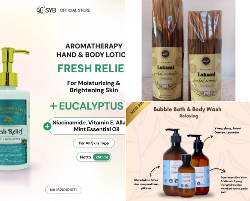 ​Aromatic Body Care Products cover photo collage