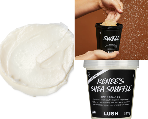 LUSH products that cleared up my dandruff and dry skin completely! cover photo collage
