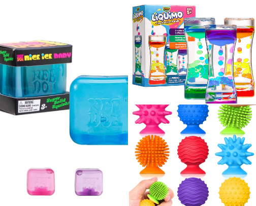 Sensory stuff in the classroom cover photo collage