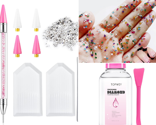 DIY Bedazzle Must Haves 🪩✨ cover photo collage